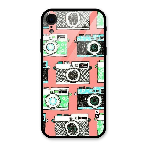 Cam Art Loving Glass Back Case for XR