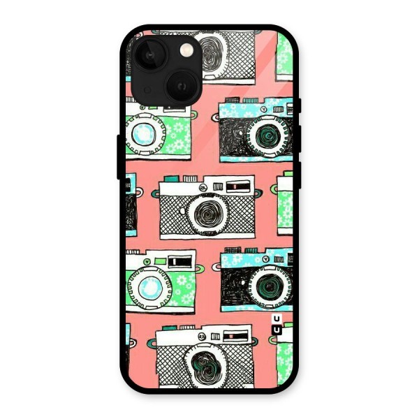 Cam Art Loving Glass Back Case for iPhone 13