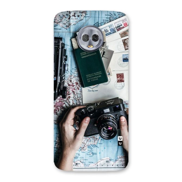 Camera and Postcards Back Case for Moto G6