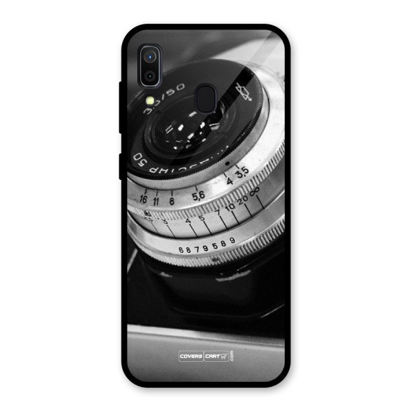 Camera Lens Glass Back Case for Galaxy A30