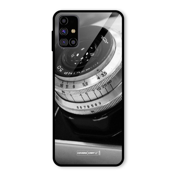 Camera Lens Glass Back Case for Galaxy M31s