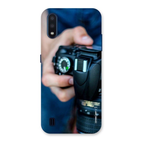 Camera Love Back Case for Galaxy M01