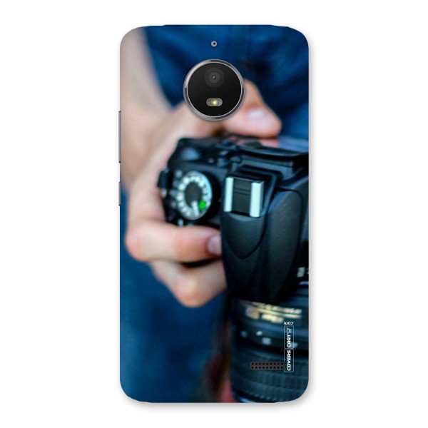 Camera Love Back Case for Moto E4