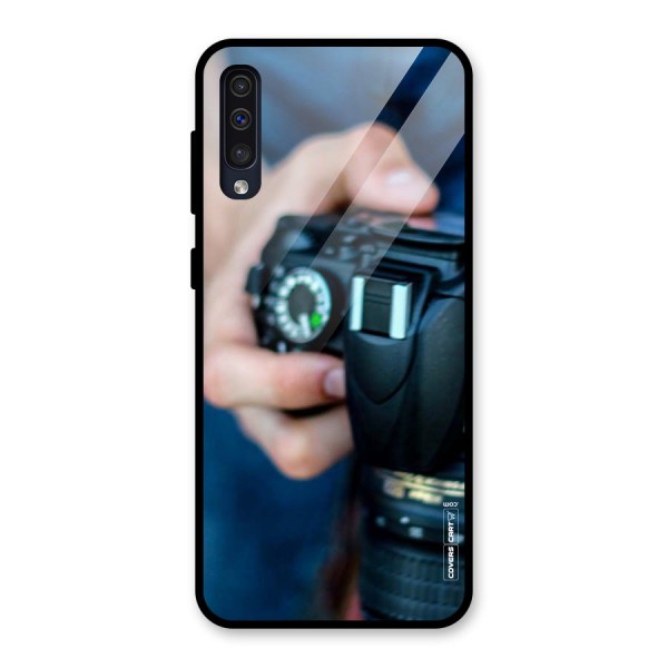 Camera Love Glass Back Case for Galaxy A50s