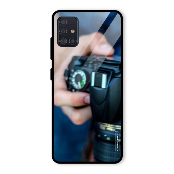 Camera Love Glass Back Case for Galaxy A51