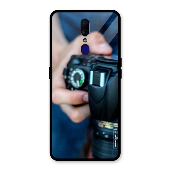 Camera Love Glass Back Case for Oppo F11