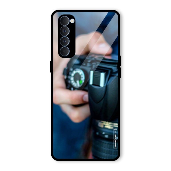 Camera Love Glass Back Case for Oppo Reno4 Pro