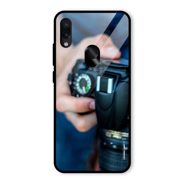 Camera Love Glass Back Case for Redmi Note 7S