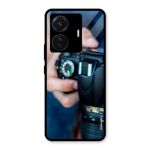 Camera Love Glass Back Case for Vivo T1 Pro