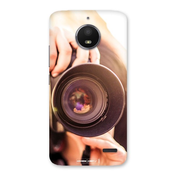 Camera Lovers Back Case for Moto E4