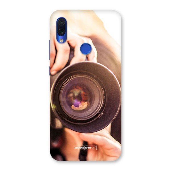 Camera Lovers Back Case for Redmi Note 7