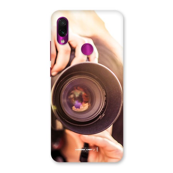 Camera Lovers Back Case for Redmi Note 7 Pro