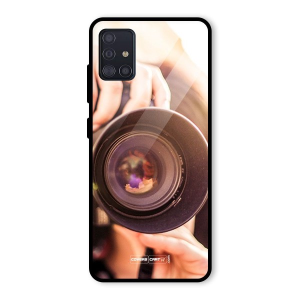 Camera Lovers Glass Back Case for Galaxy A51