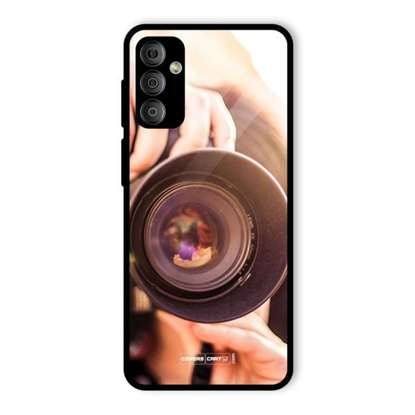 Camera Lovers Glass Back Case for Galaxy F23