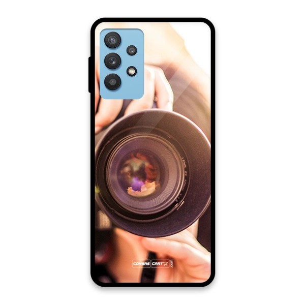 Camera Lovers Glass Back Case for Galaxy M32 5G