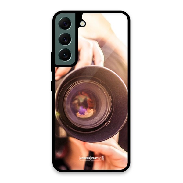 Camera Lovers Glass Back Case for Galaxy S22 5G