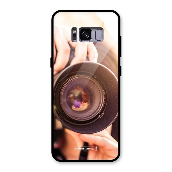 Camera Lovers Glass Back Case for Galaxy S8