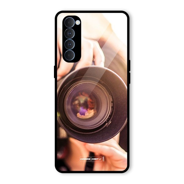 Camera Lovers Glass Back Case for Oppo Reno4 Pro