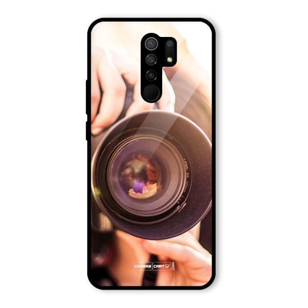 Camera Lovers Glass Back Case for Redmi 9 Prime