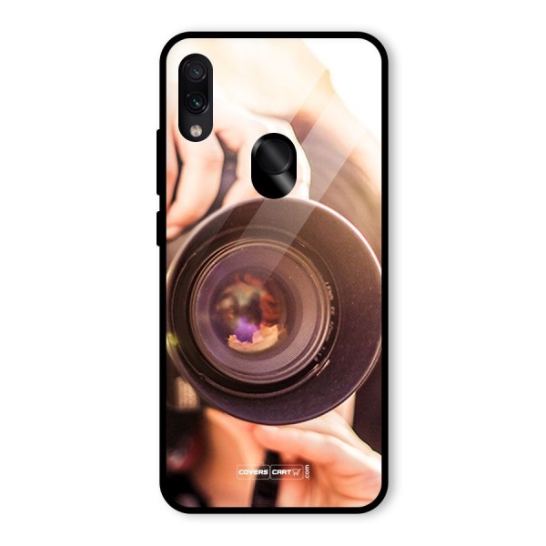 Camera Lovers Glass Back Case for Redmi Note 7