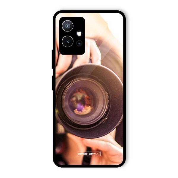 Camera Lovers Glass Back Case for Vivo T1 5G