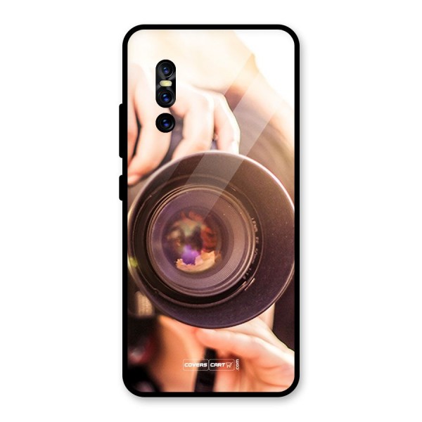 Camera Lovers Glass Back Case for Vivo V15 Pro