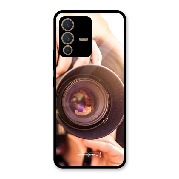 Camera Lovers Glass Back Case for Vivo V23 5G