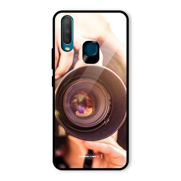 Camera Lovers Glass Back Case for Vivo Y12