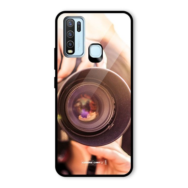 Camera Lovers Glass Back Case for Vivo Y30