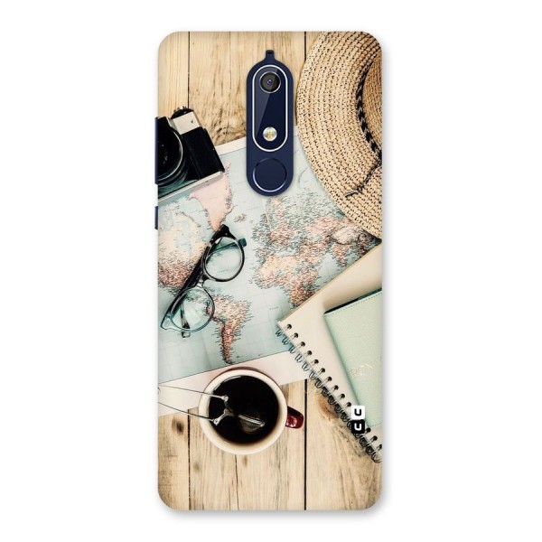 Camera Notebook Back Case for Nokia 5.1