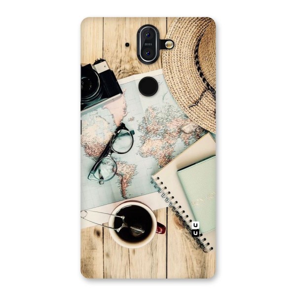 Camera Notebook Back Case for Nokia 8 Sirocco