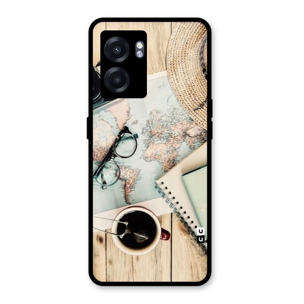 Camera Notebook Glass Back Case for Oppo K10 (5G)