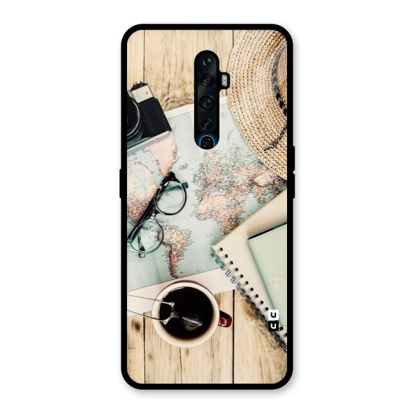 Camera Notebook Glass Back Case for Oppo Reno2 Z