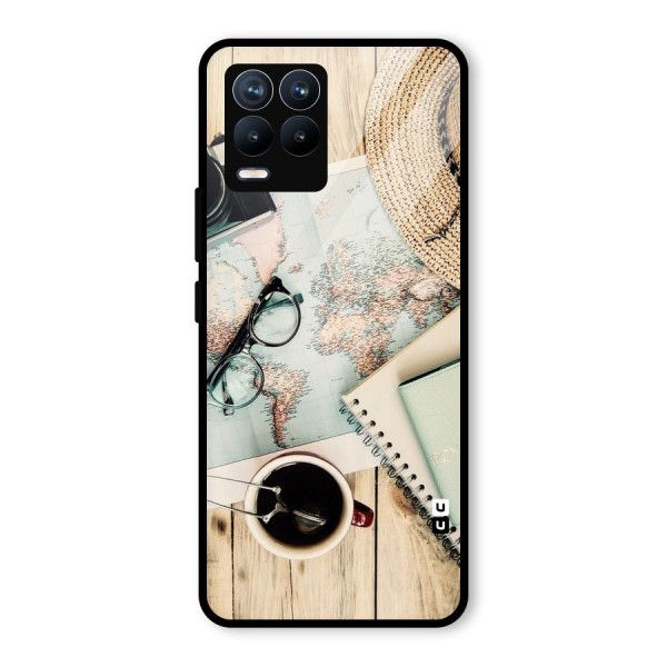 Camera Notebook Glass Back Case for Realme 8