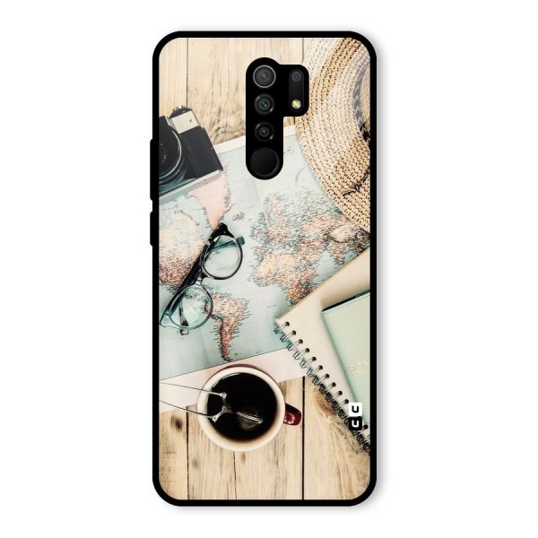 Camera Notebook Glass Back Case for Redmi 9 Prime