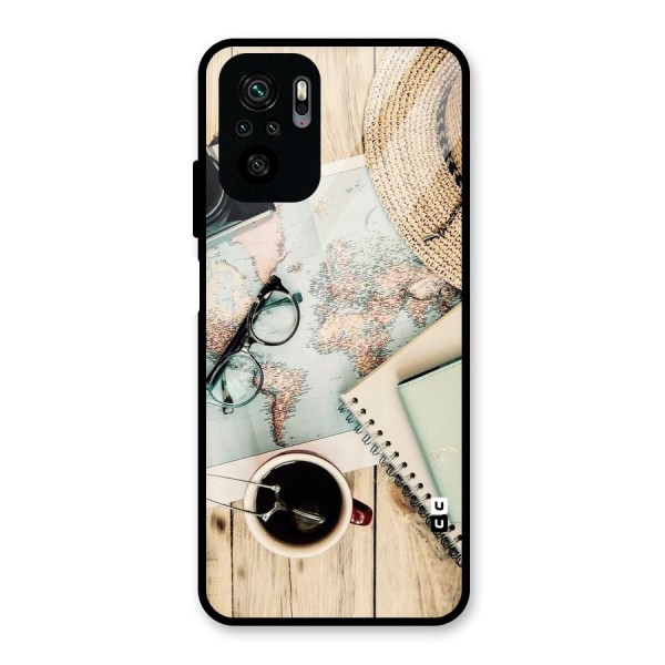 Camera Notebook Glass Back Case for Redmi Note 10S