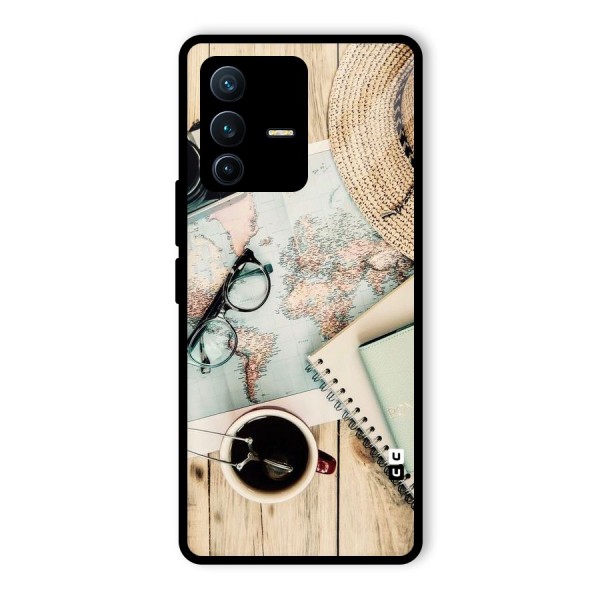 Camera Notebook Glass Back Case for Vivo V23 Pro