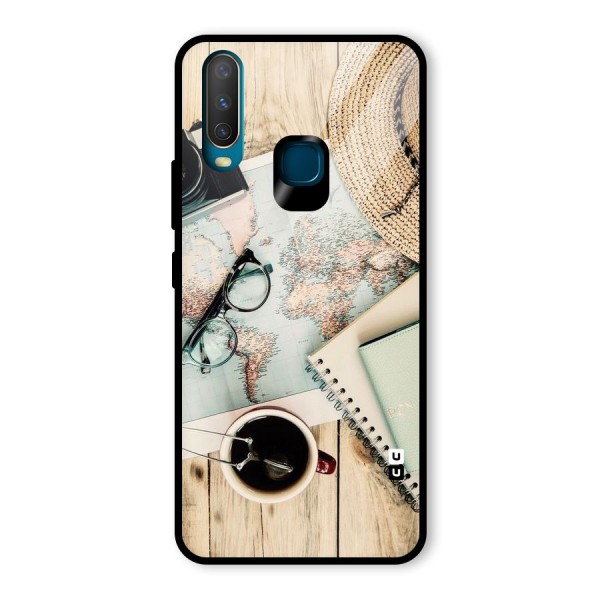 Camera Notebook Glass Back Case for Vivo Y12