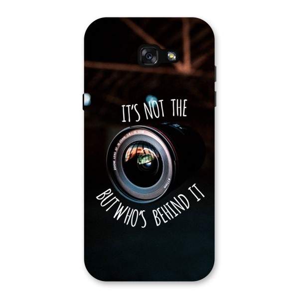 Camera Quote Back Case for Galaxy A7 (2017)