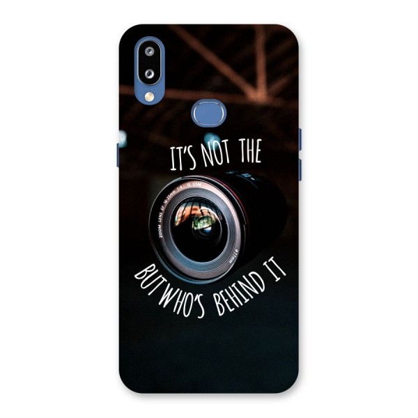 Camera Quote Back Case for Galaxy M01s