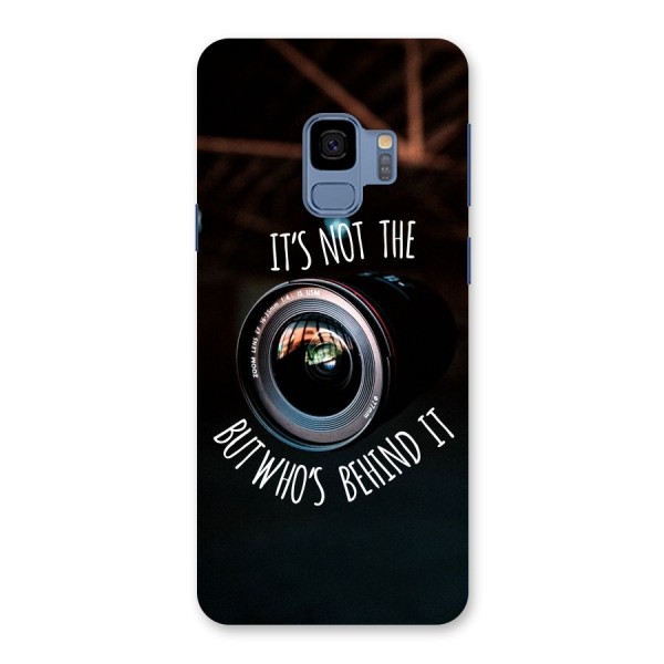 Camera Quote Back Case for Galaxy S9