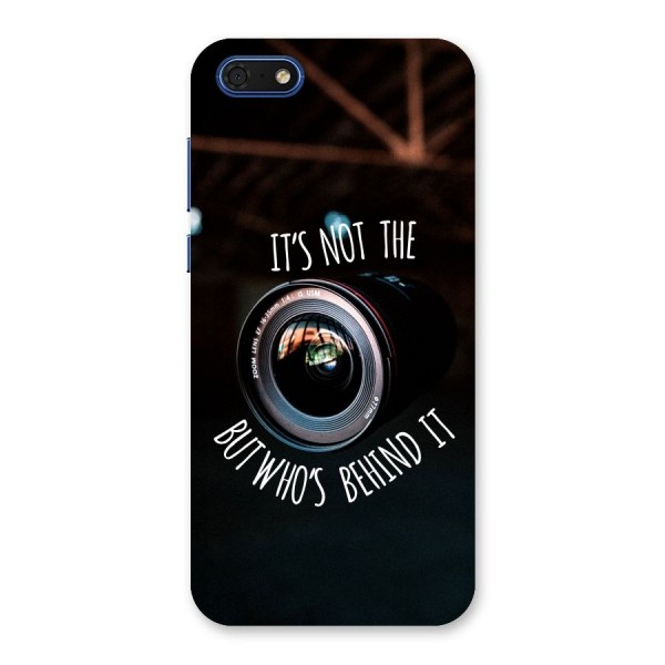 Camera Quote Back Case for Honor 7s