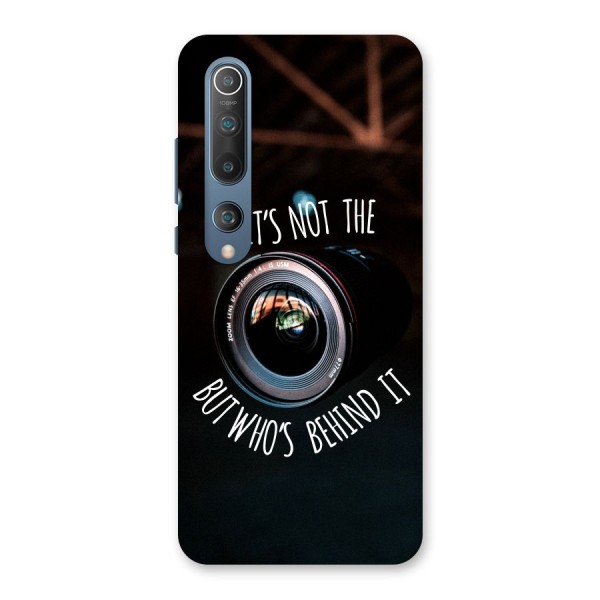 Camera Quote Back Case for Mi 10