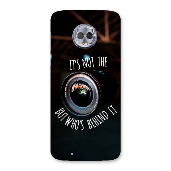 Camera Quote Back Case for Moto G6