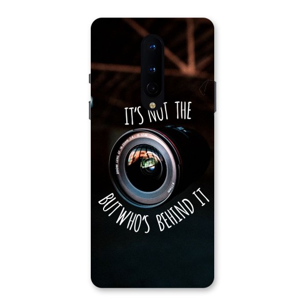 Camera Quote Back Case for OnePlus 8