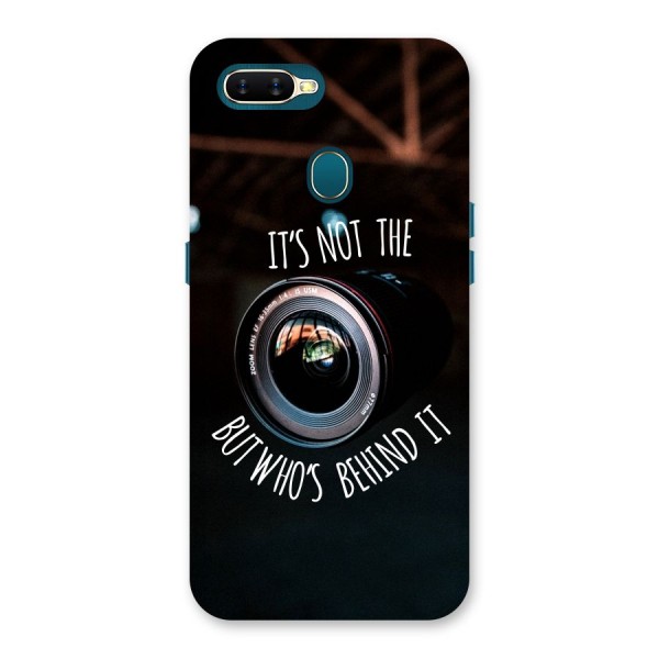 Camera Quote Back Case for Oppo A12