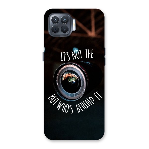 Camera Quote Back Case for Oppo F17 Pro