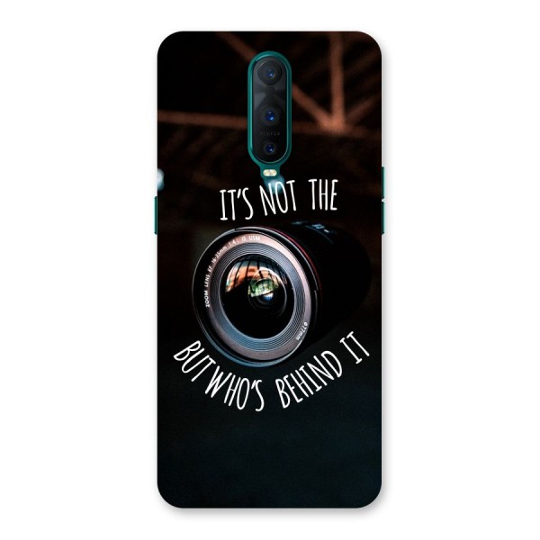 Camera Quote Back Case for Oppo R17 Pro