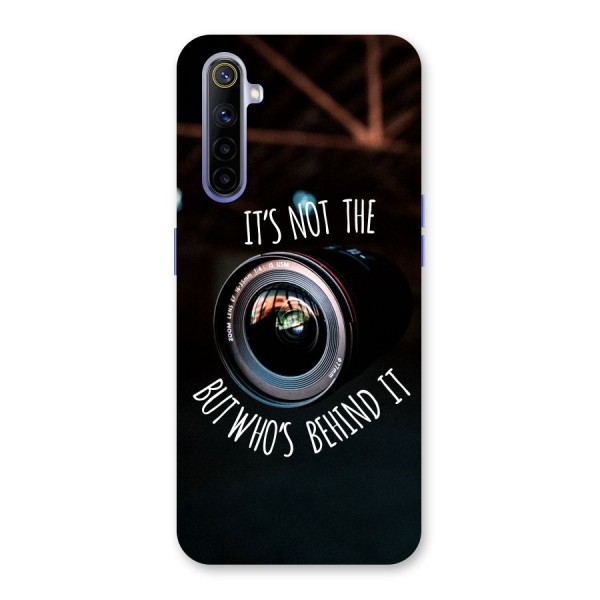 Camera Quote Back Case for Realme 6