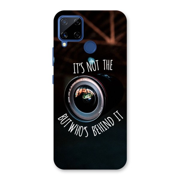 Camera Quote Back Case for Realme C15